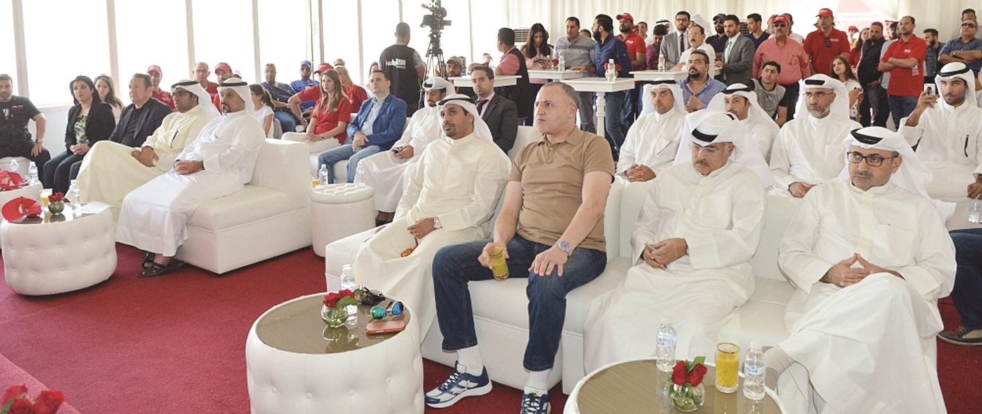 كبار الحضور خلال الاحتفالية