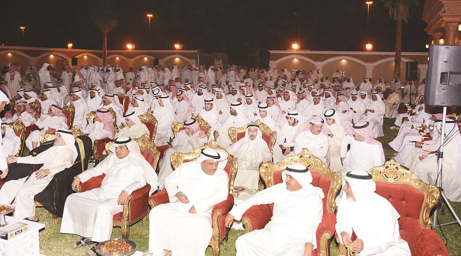 حشود من أبناء شمّر في الحفل