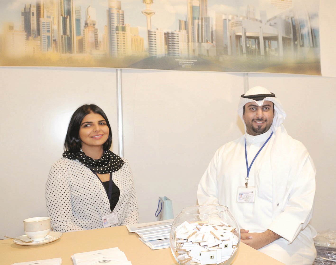 جانب من المعرض المصاحب للمؤتمر