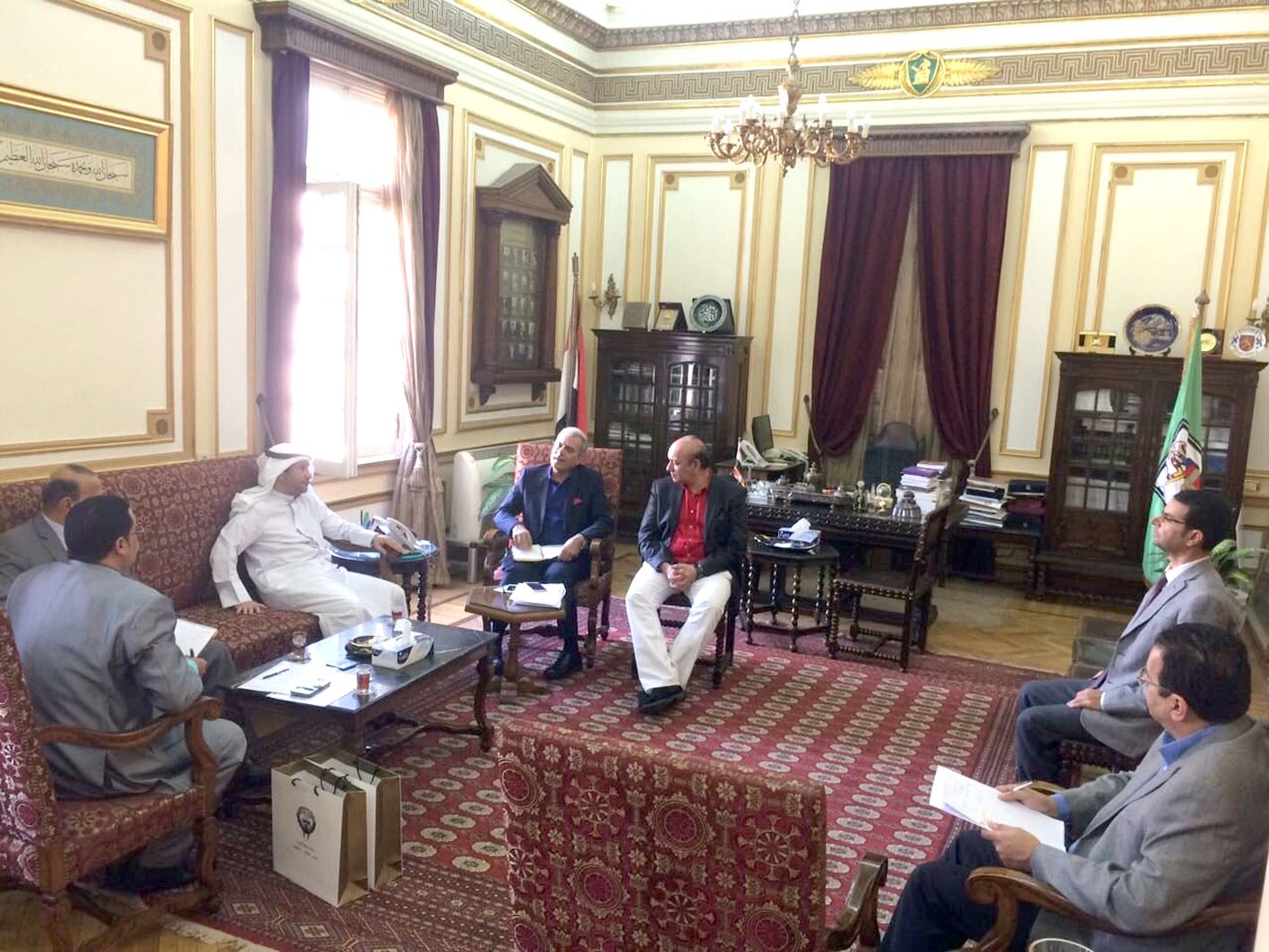 u0627u0644u0645u0637u064au0631u064a u0645u062cu062au0645u0639u0627 u0645u0639 u0631u0626u064au0633 u0648u0639u0645u062fu0627u0621 u062cu0627u0645u0639u0629 u0627u0644u0642u0627u0647u0631u0629