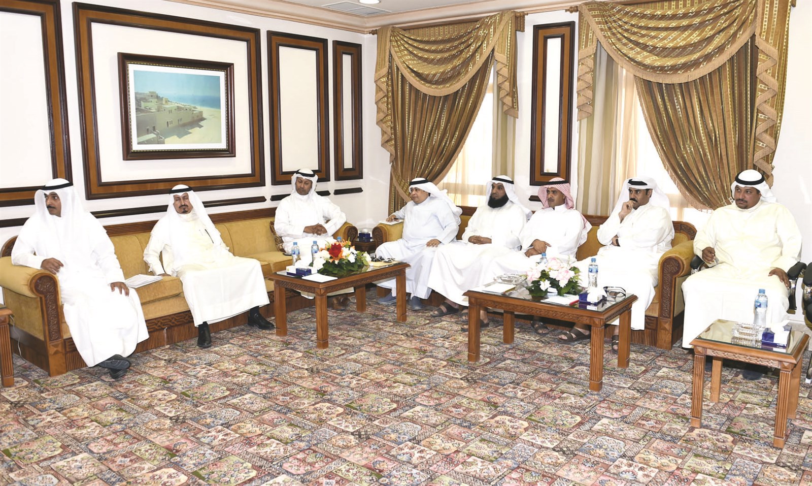 جانب من الأهالي