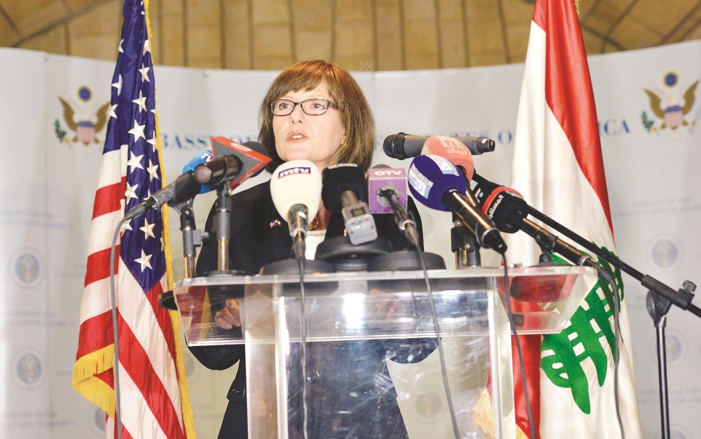 u0627u0644u0633u0641u064au0631u0629 u0627u0644u0623u0645u064au0631u0643u064au0629 u0641u064a u0628u064au0631u0648u062a u0627u0644u064au0632u0627u0628u064au062a u0631u064au062au0634u0627u0631u062f u062eu0644u0627u0644 u0645u0624u062au0645u0631 u0635u062du0627u0641u064a u0641u064a u0645u0628u0646u0649 u0627u0644u0633u0641u0627u0631u0629 u0641u064a u0645u0646u0637u0642u0629 u0639u0648u0643u0631 (u062f u0628 u0627)