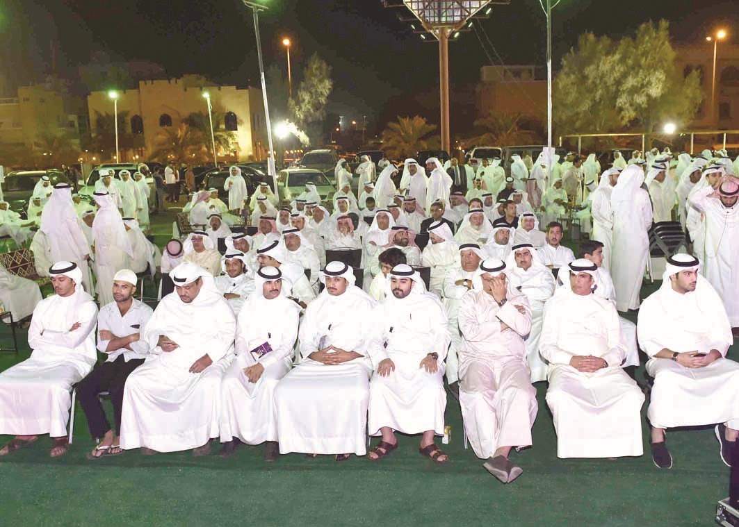 حضور رجالي كبير