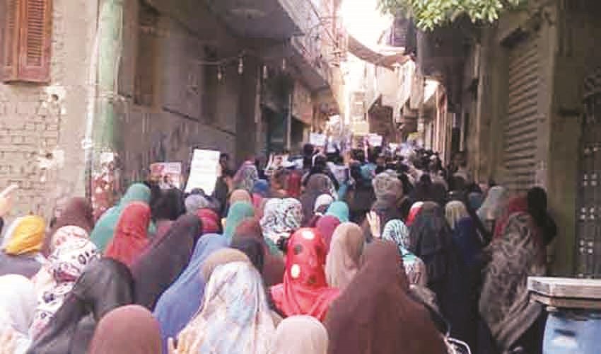 u062au0638u0627u0647u0631u0629 u0646u0633u0627u0626u064au0629 u0641u064a u0645u0646u0637u0642u0629 u0646u0627u0647u064au0627 u0641u064a u0627u0644u062cu064au0632u0629