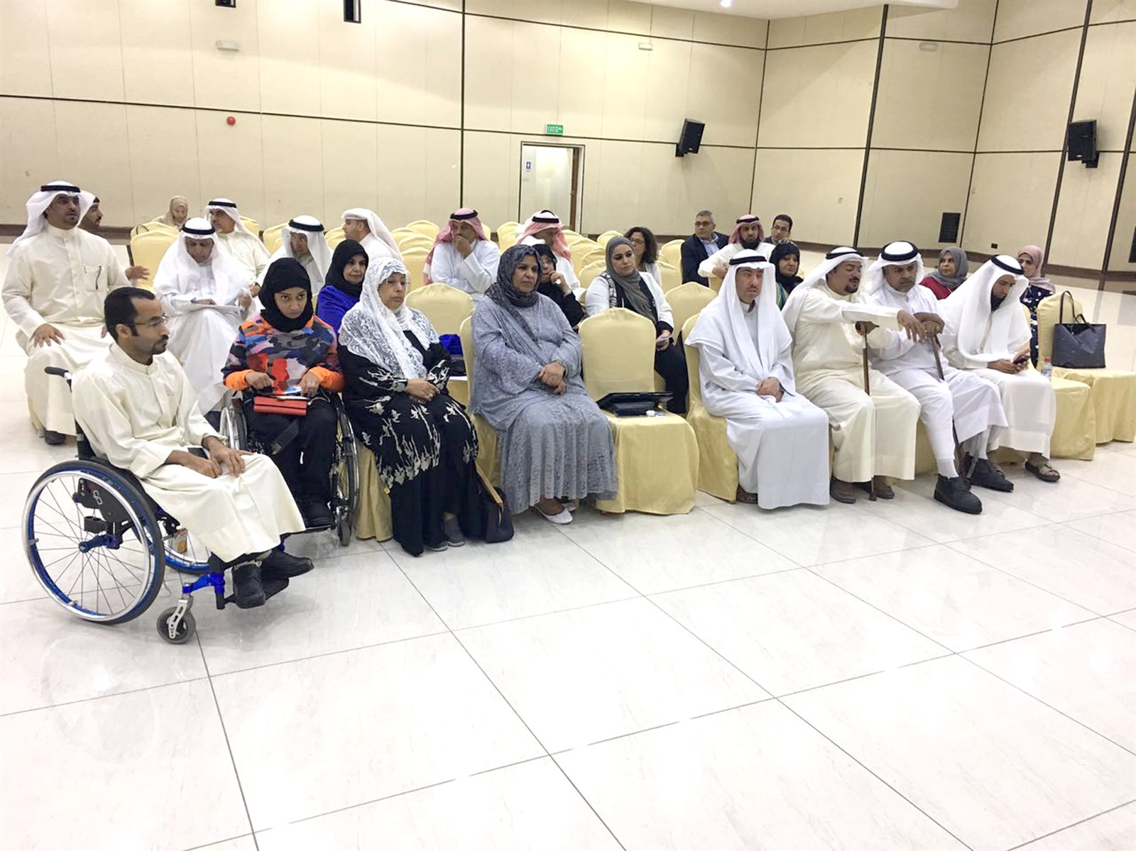 جانب من حضور الاجتماع