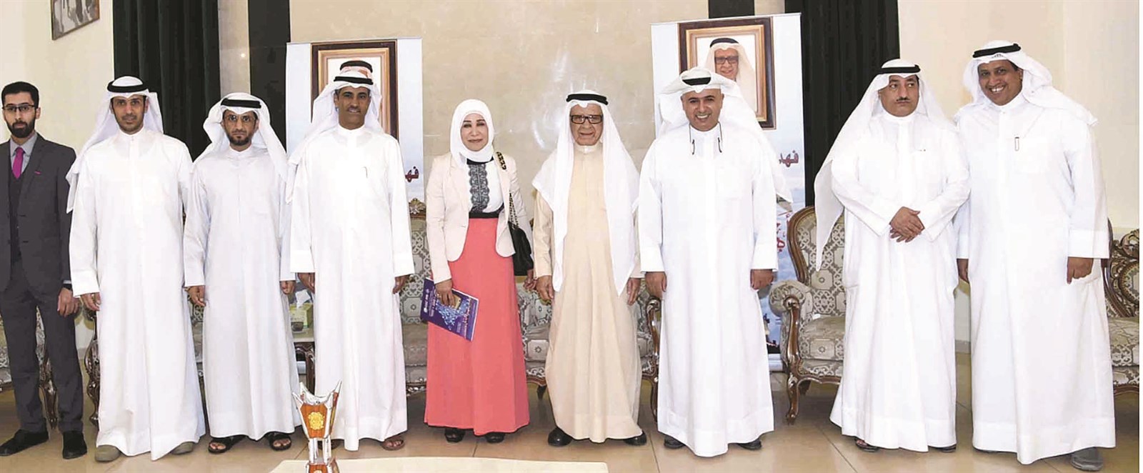 u062cu0627u0646u0628 u0645u0646 u0627u0644u062du0636u0648u0631 u0641u064a u062du0641u0644 u0627u0644u0627u0633u062au0642u0628u0627u0644