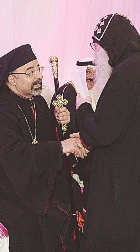 ترحيب بالأنبا بيشوي