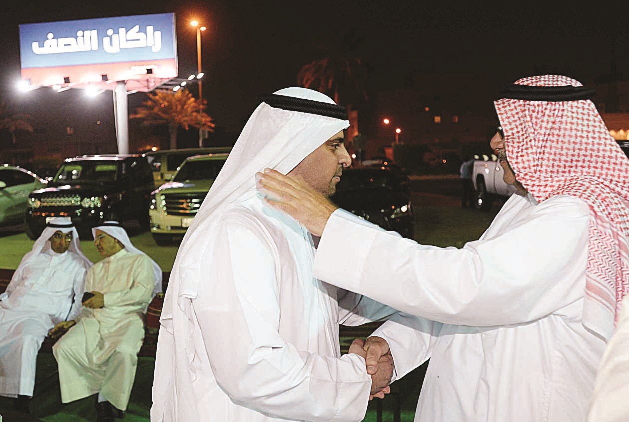 ترحيب بأحد أبناء الدائرة