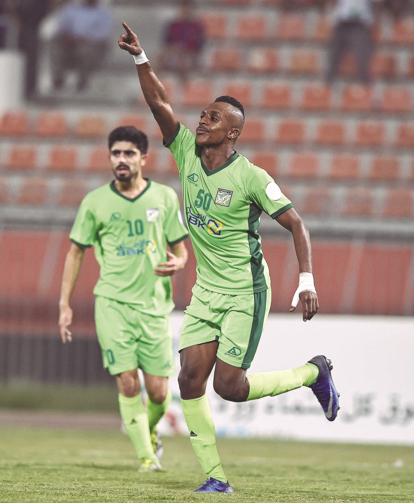 u0645u0628u0627u0631u0643 u0646u0635u0627u0631 u0645u062du062au0641u0644u0627u064b u0628u0647u062fu0641u0647 u0641u064a u0645u0631u0645u0649 u0627u0644u0646u0635u0631 (u062au0635u0648u064au0631 u062cu0627u0633u0645 u0628u0627u0631u0648u0646)