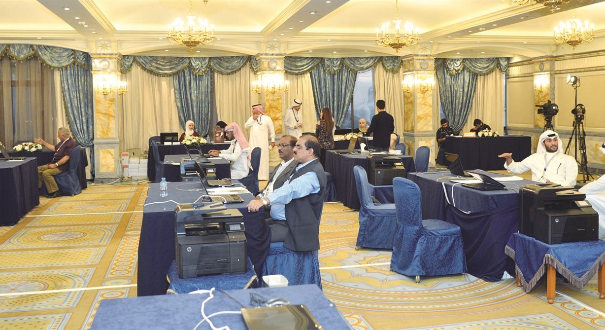 المركز مجهز بكل ما يحتاجه الإعلاميون للتغطية (تصوير نايف العقلة)