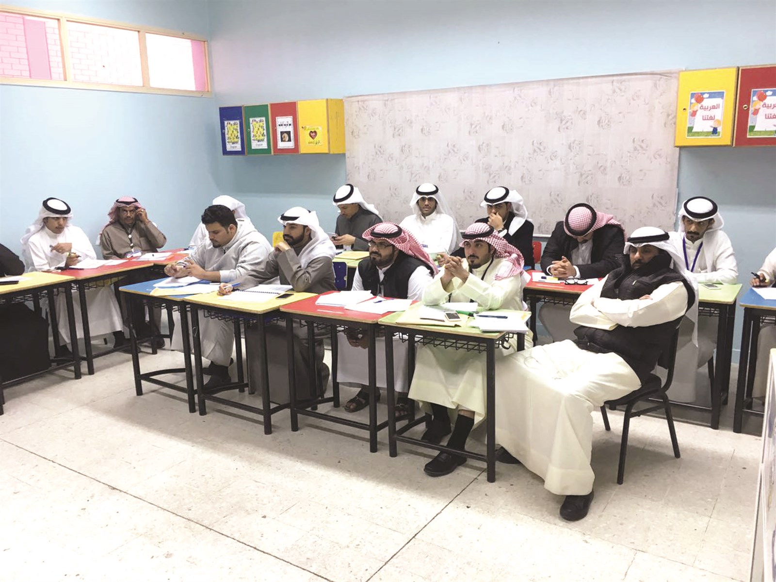 مندوبو المرشحين في جليب الشيوخ