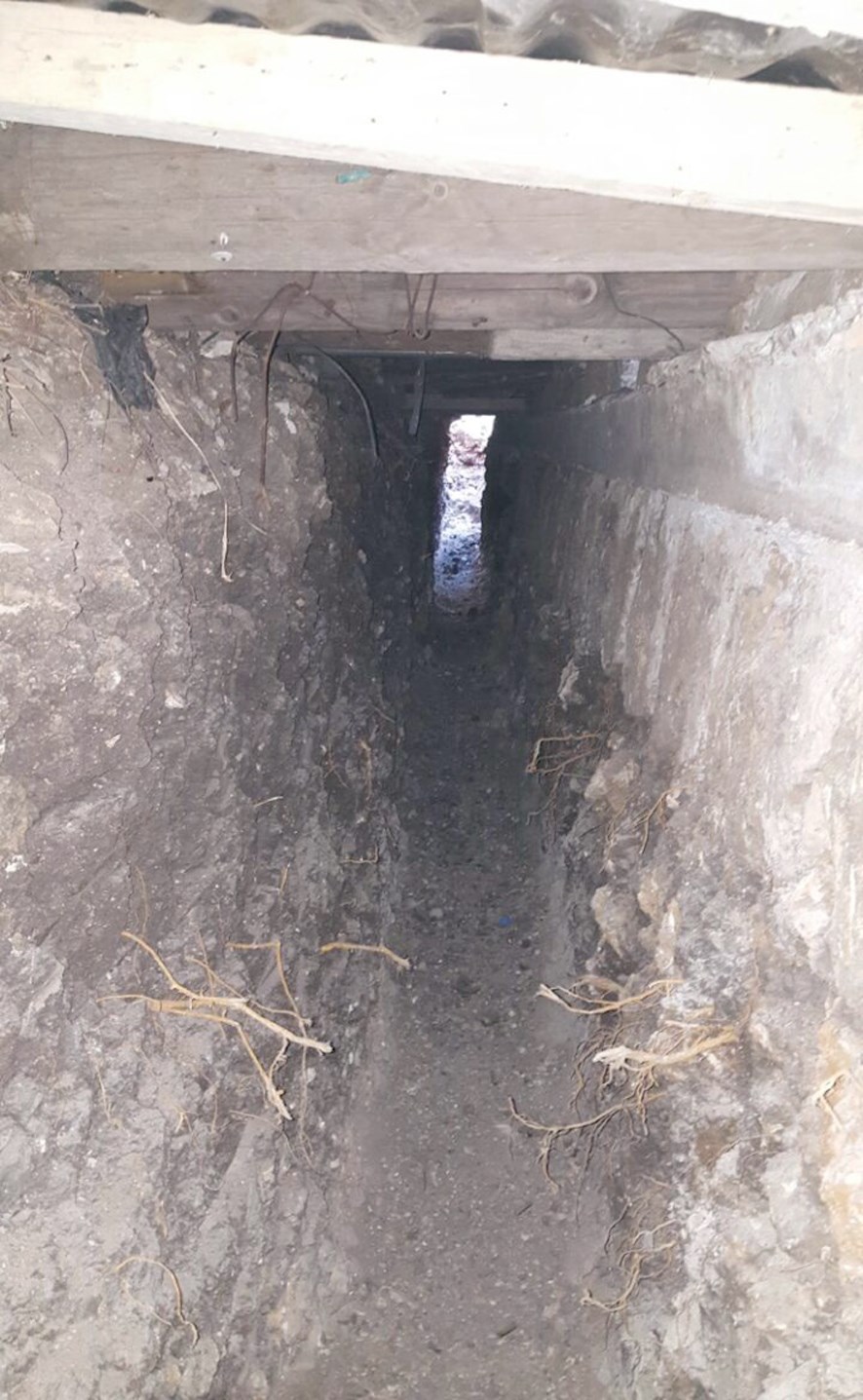 أحد الأنفاق التي تحدّث عنها الجيش اللبناني