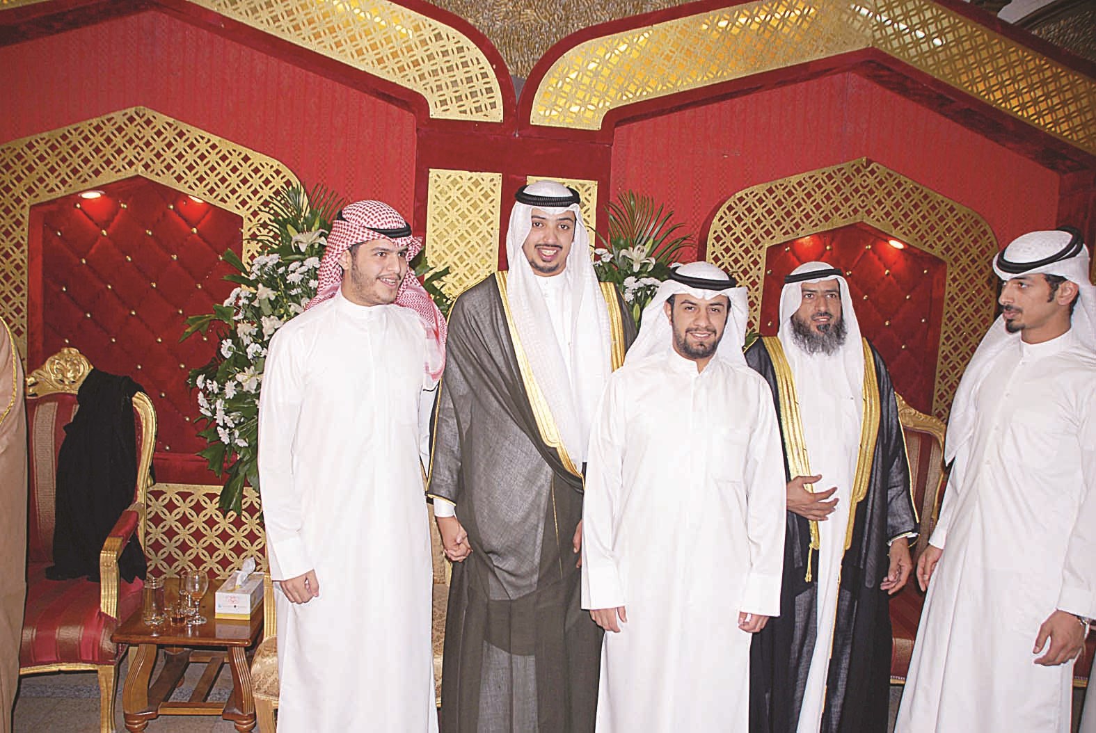 المعرس مع أحمد اليوسف وخالد المطيري