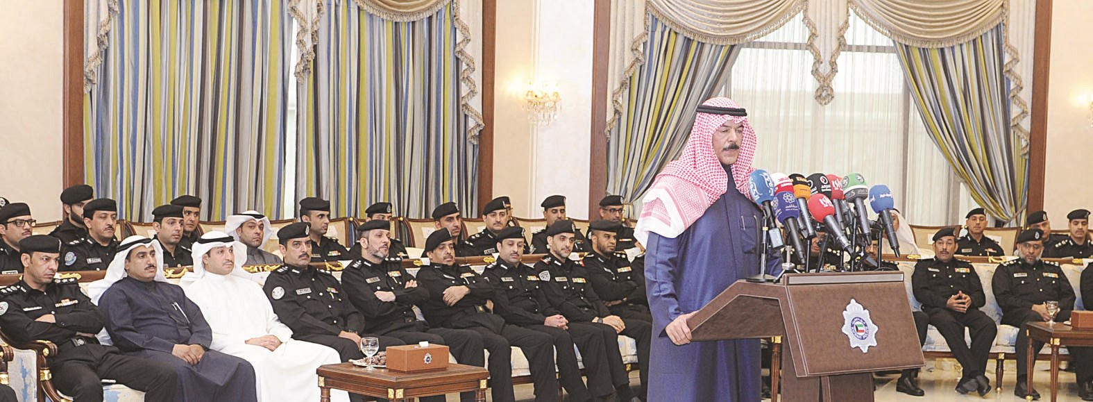 الخالد يتحدث للقيادات في حفل الإفطار