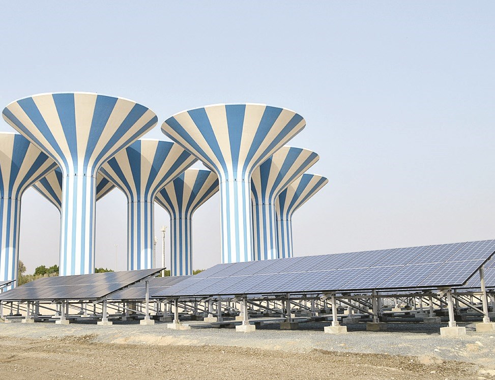 مشروع الألواح الكهروضوئية في مجمع بيان