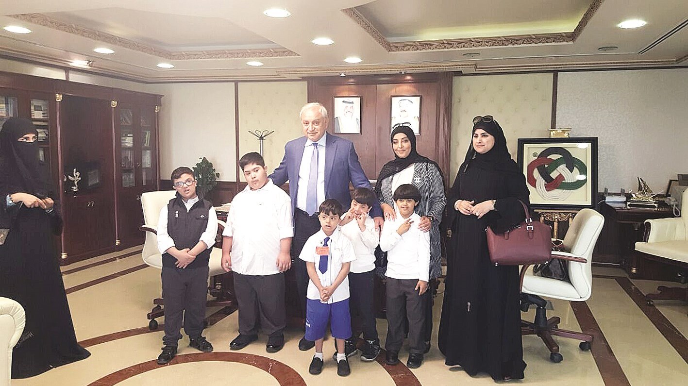 u0627u0644u0639u064au0633u0649 u062eu0644u0627u0644 u0627u0633u062au0642u0628u0627u0644u0647 u0623u0637u0641u0627u0644 u00abu0627u0644u062fu0627u0648u0646u00bb u0645u0646 u0645u062fu0631u0633u0629 u0646u0639u064au0645 u0628u0646 u0645u0633u0639u0648u062f u0648u0631u0648u0636u0629 u0627u0644u062cu0645u0627u0646