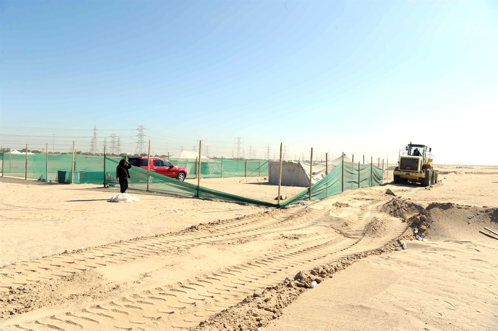 رفع ساتر ترابي