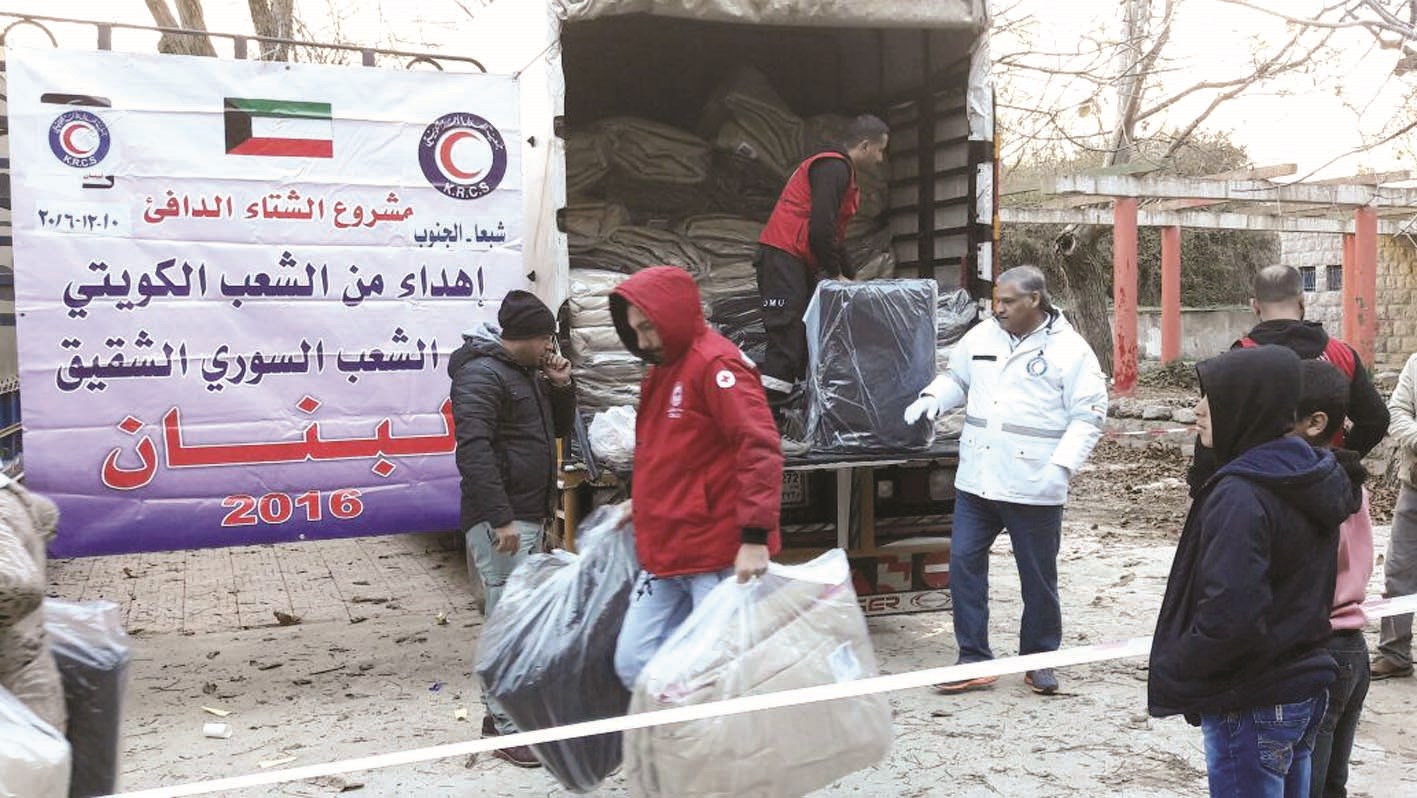 u062cu0627u0646u0628 u0645u0646 u062au0648u0632u064au0639 u0627u0644u0645u0633u0627u0639u062fu0627u062a u0627u0644u0625u063au0627u062bu064au0629 u0641u064a u0645u0646u0637u0642u0629 u0634u0628u0639u0627