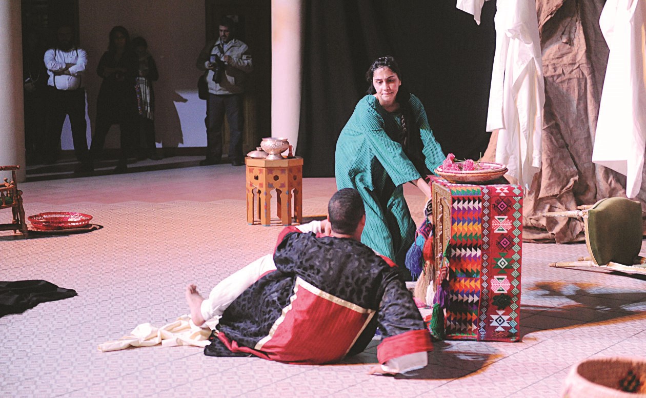 مشهد من «عزف النخلة»