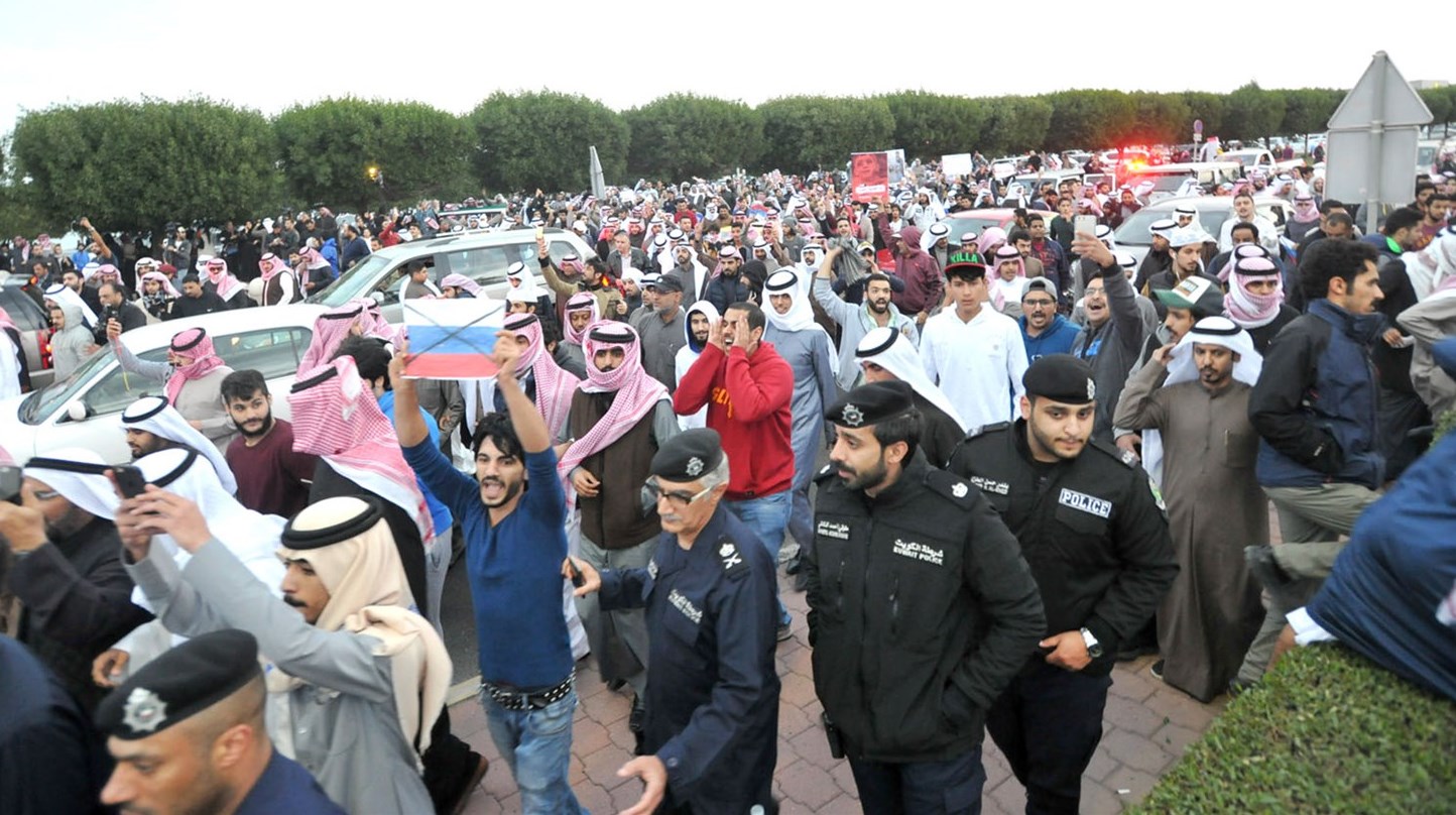 اللواء ابراهيم الطراح يشرف على تنظيم التجمع