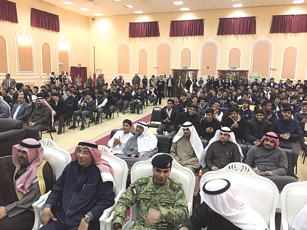 جانب من ممثلي الجهات المشاركة في «ترشيد 1»