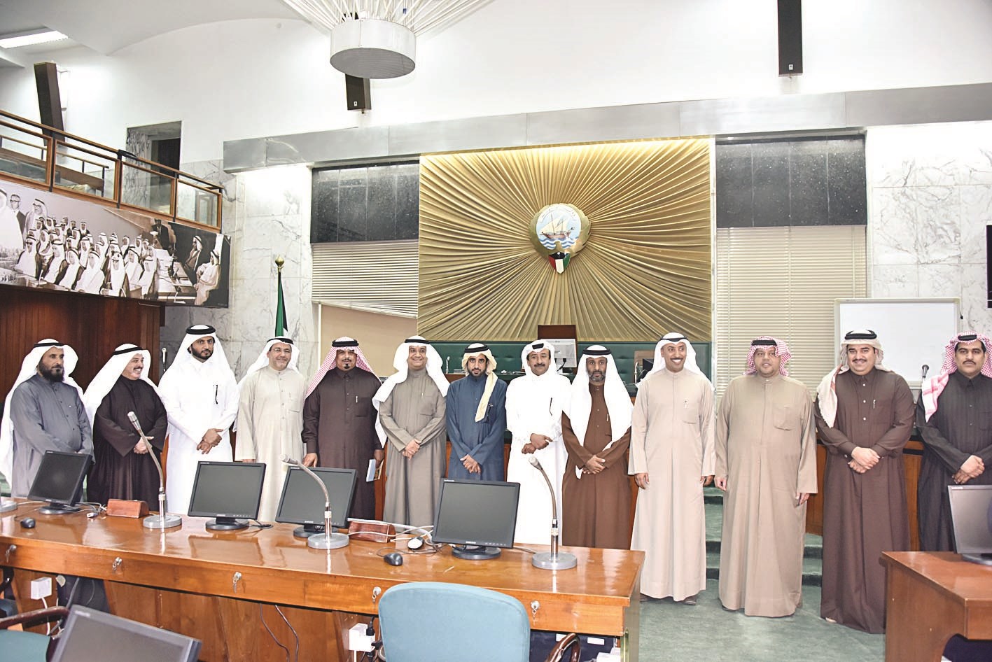 أعضاء المجلسين في لقطة تذكارية