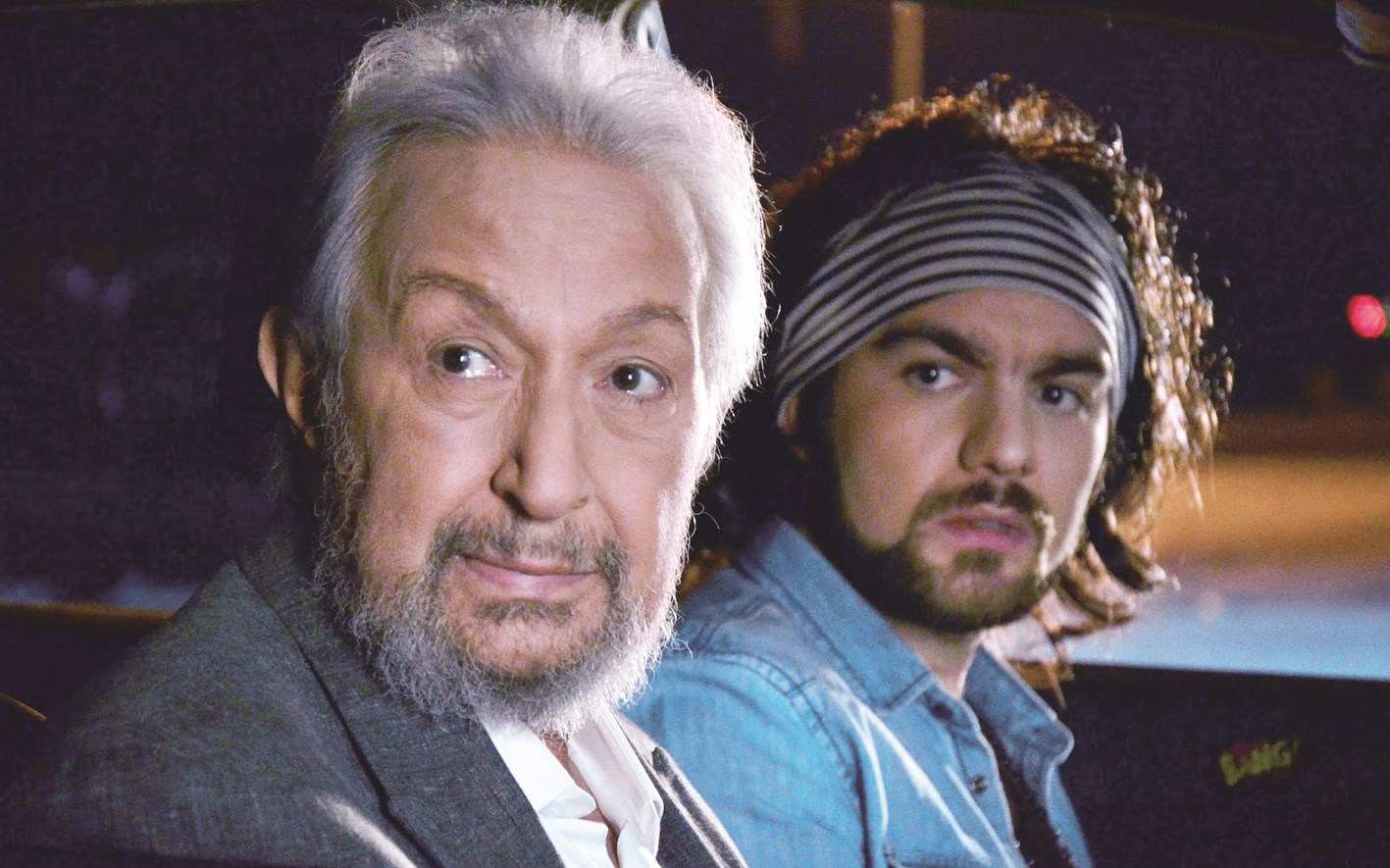 نور الشريف وشريف رمزي في «بتوقيت القاهرة»