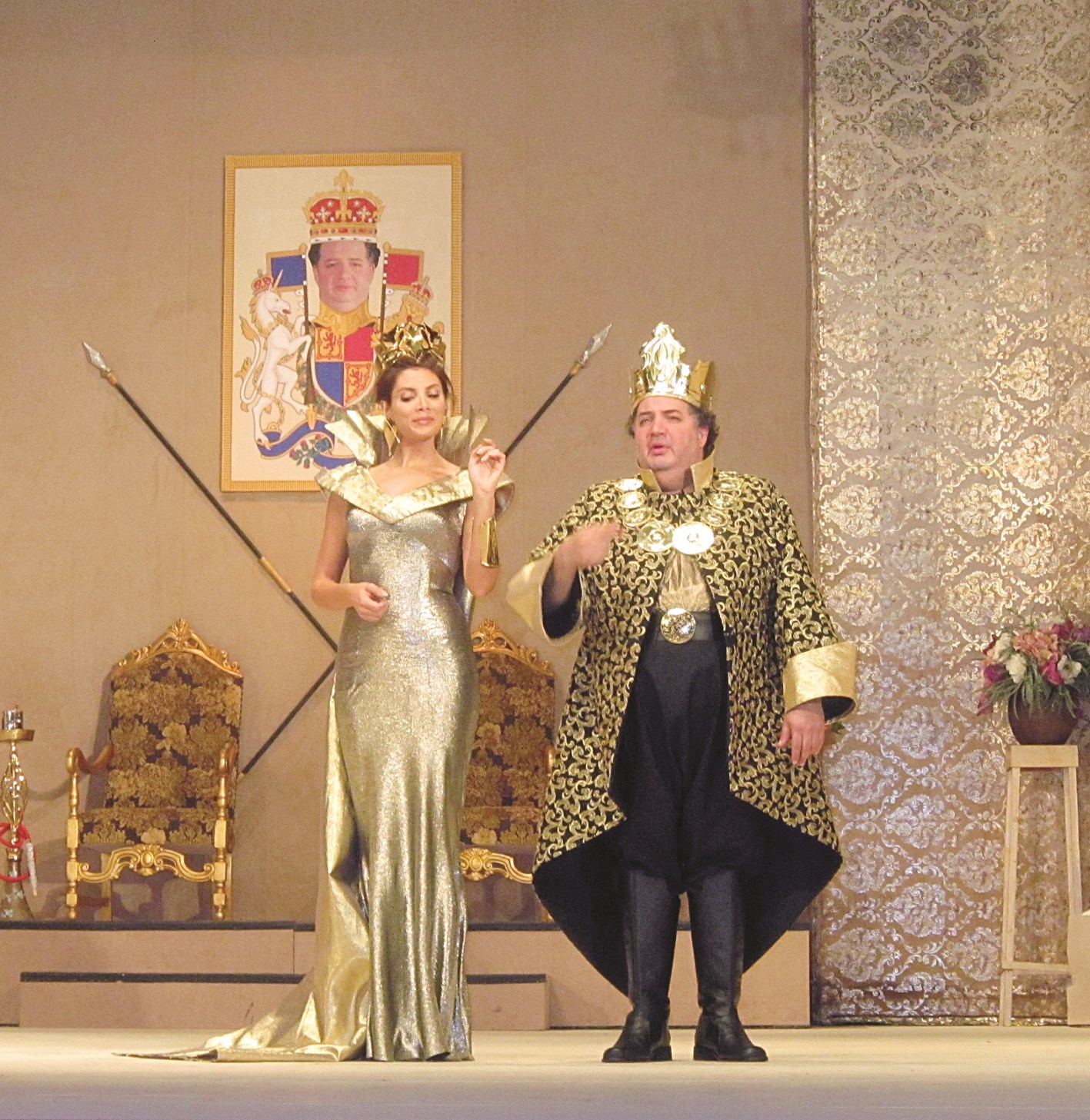 مشهد من «كاريكاتور»