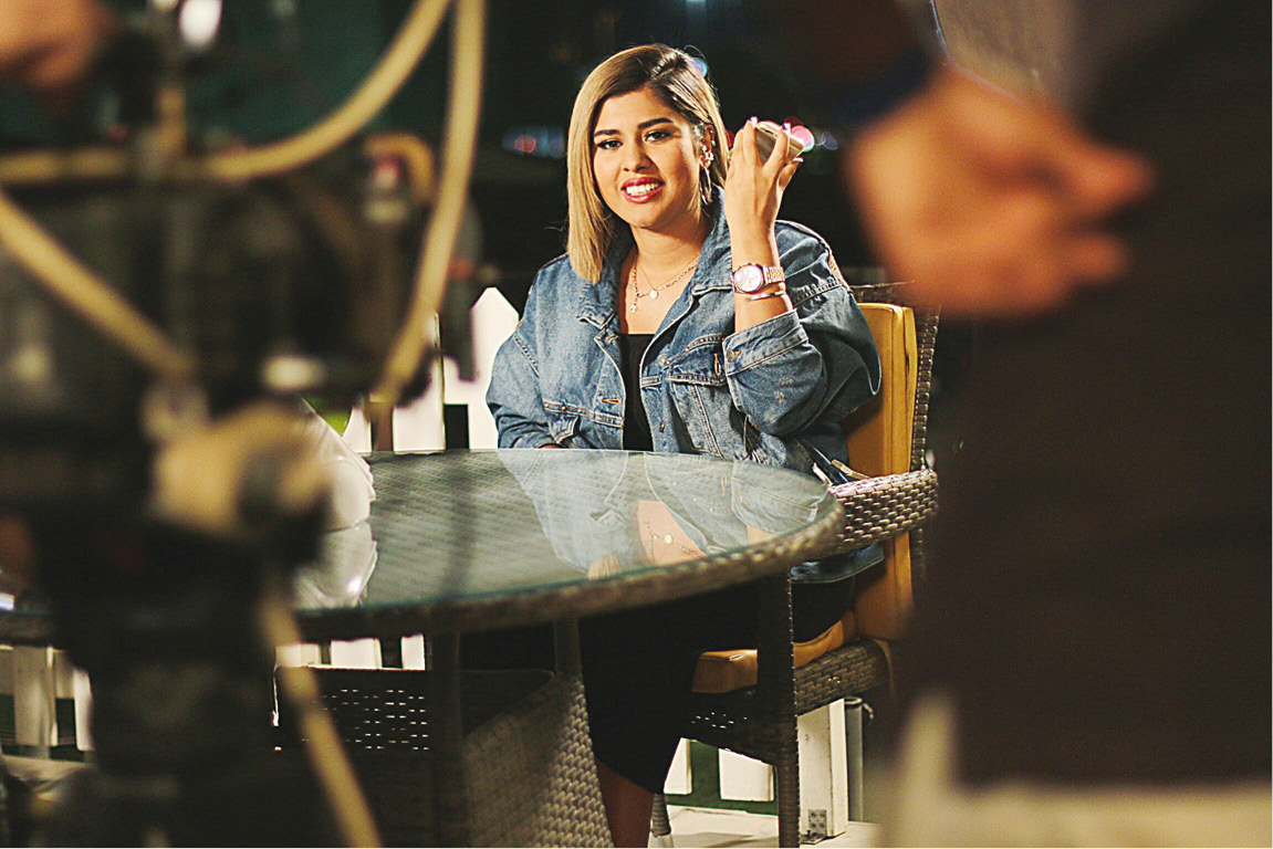 في مشهد من مسلسل «تعبت أراضيك»