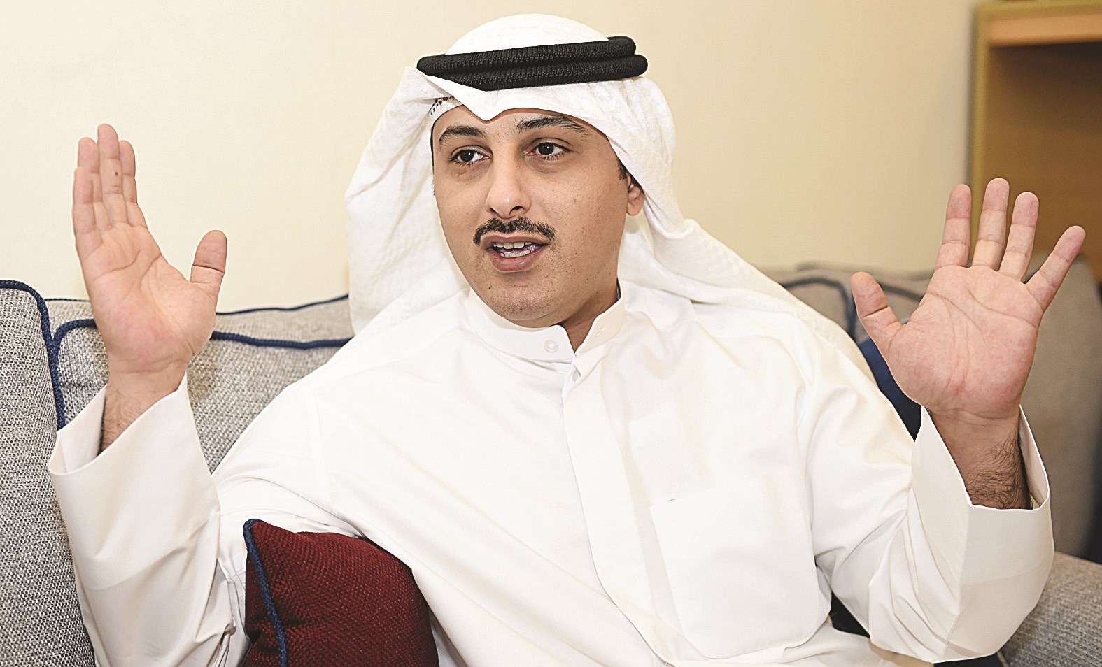 أحمد نبيل الفضل         (تصوير جاسم بارون)