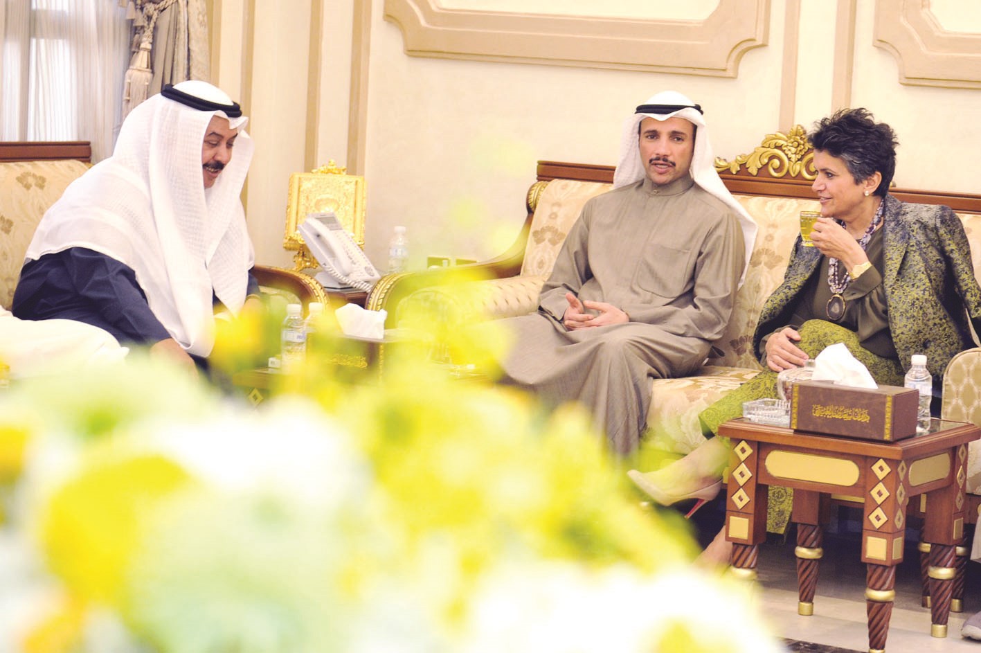 الغانم متوسطا الهاشم ودميثير