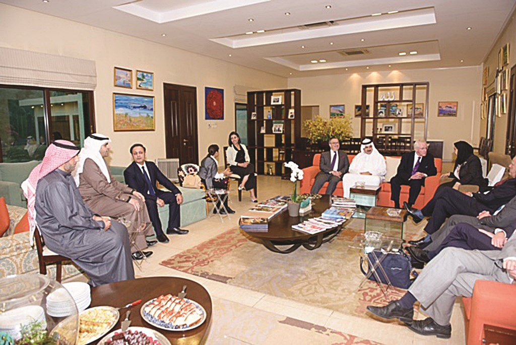 جانب من الزيارة