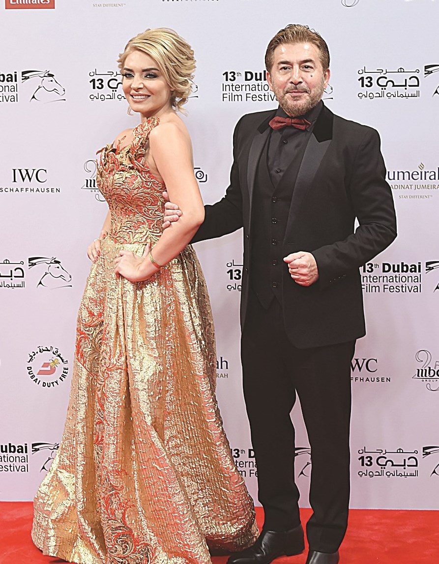 عابد فهد وزوجته زينة يازجي