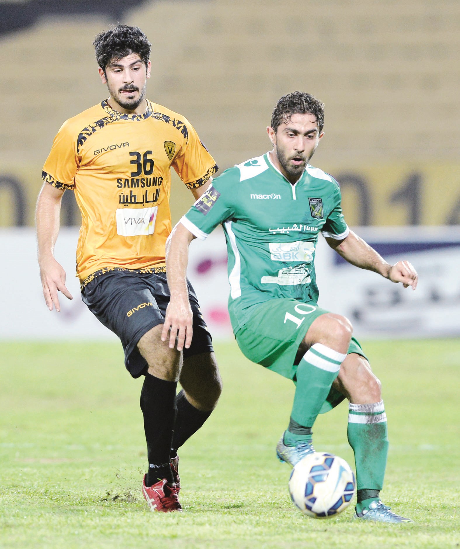 u0641u0631u0627u0633 u0627u0644u062eu0637u064au0628 u0648u062eu0627u0644u062f u0625u0628u0631u0627u0647u064au0645 u0641u064a u0635u0631u0627u0639 u0639u0644u0649 u0627u0644u0643u0631u0629 u0641u064a u0644u0642u0627u0621 u0627u0644u0630u0647u0627u0628 (u0627u0644u0623u0632u0631u0642 u062fu0648u062a u0643u0648u0645)