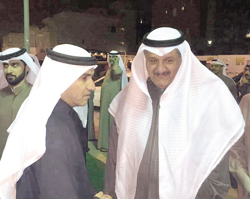 الوزير عيسى الكندري حضر حفل الافتتاح  (تصويرموسى عياش)