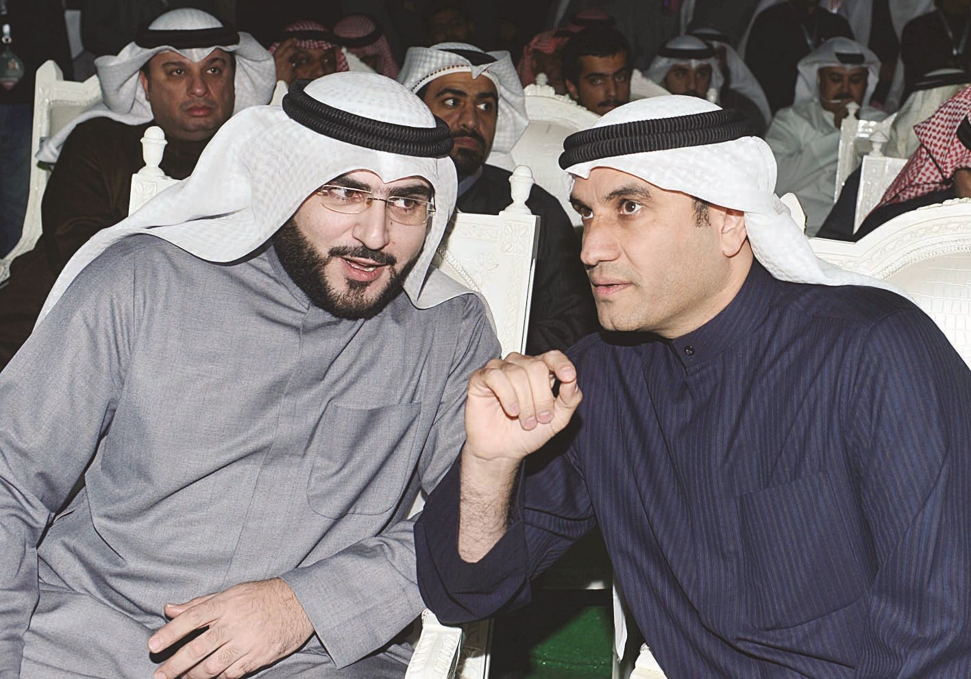 الكندري المرشح متحدثا مع النائب المستقيل عبدالكريم الكندري