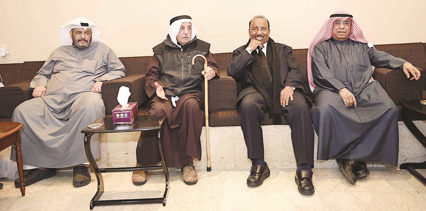 عبدالوهاب البناي وخالد الحربان وعبدالمحسن الفارس ومتعب الذاير