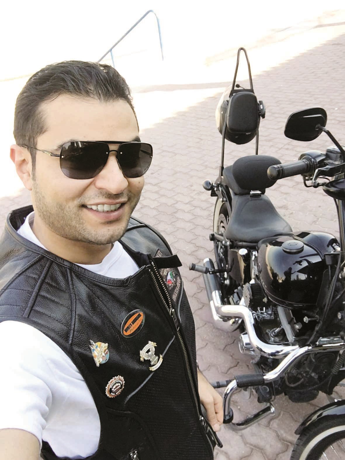 يوسف ماجد العلي مشاركا (تصوير سعد هنداوي)