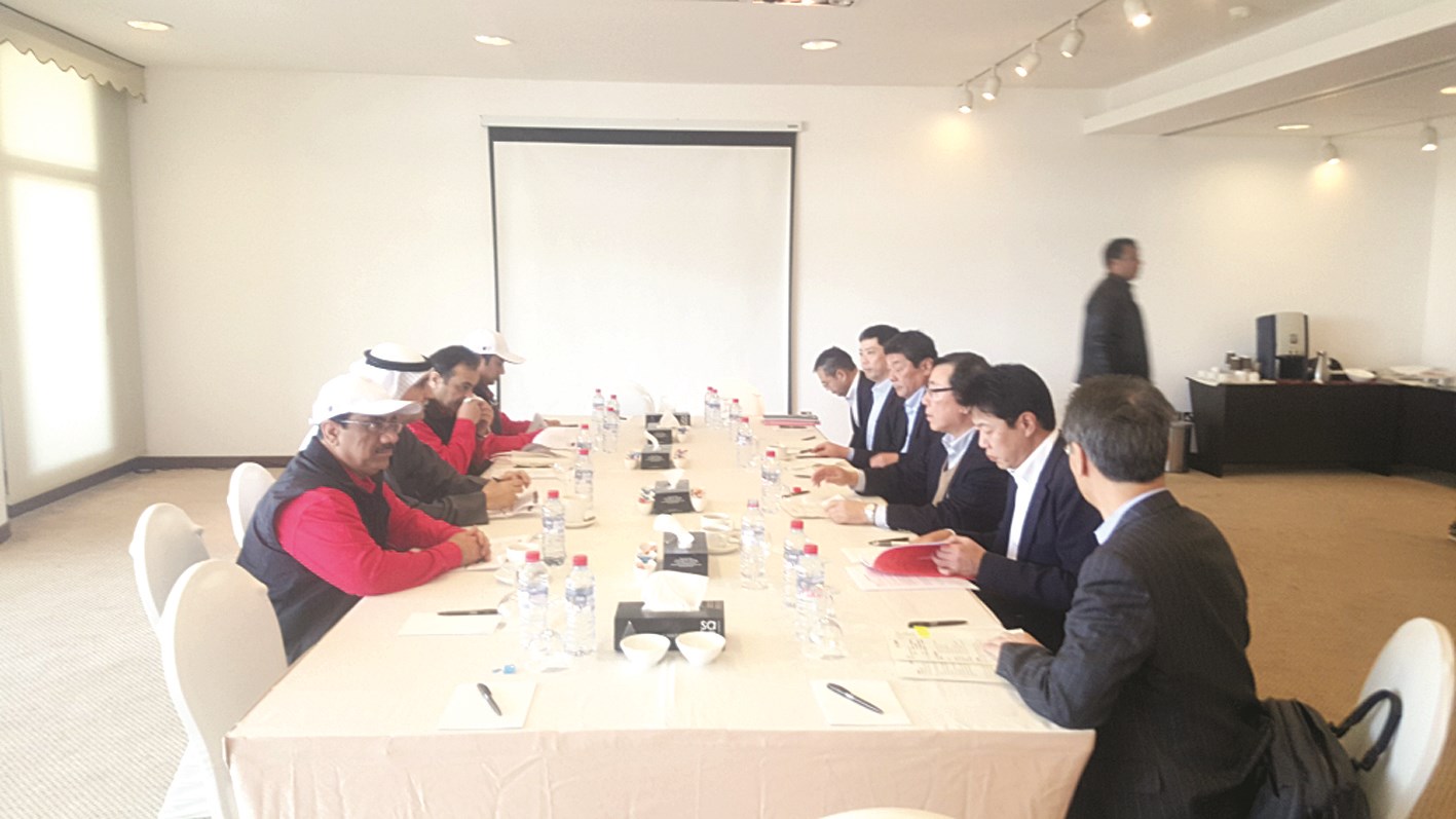 جانب من الاجتماع المغلق