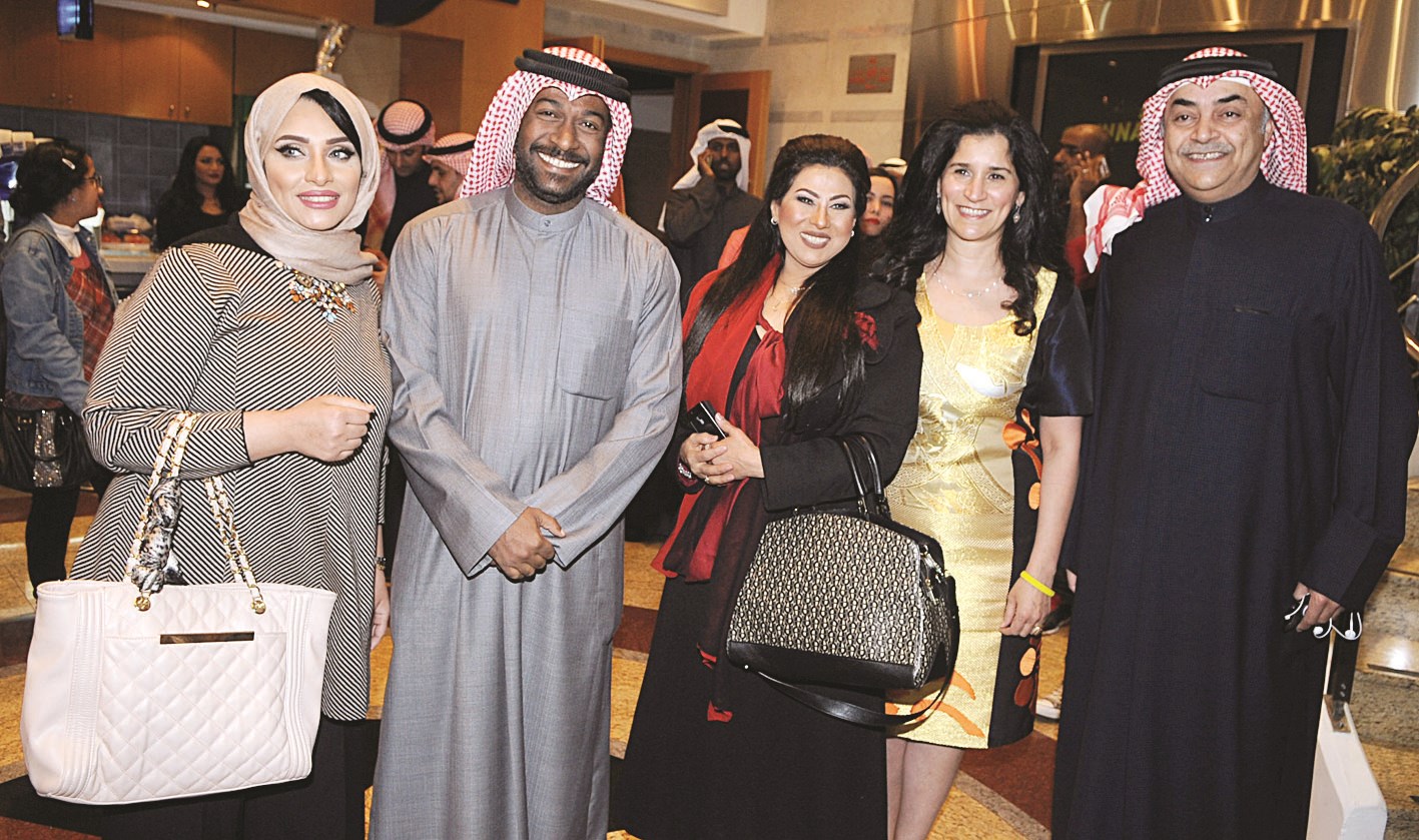 ... ومع وليد الصقعبي وباسمة حمادة وفيصل العميري