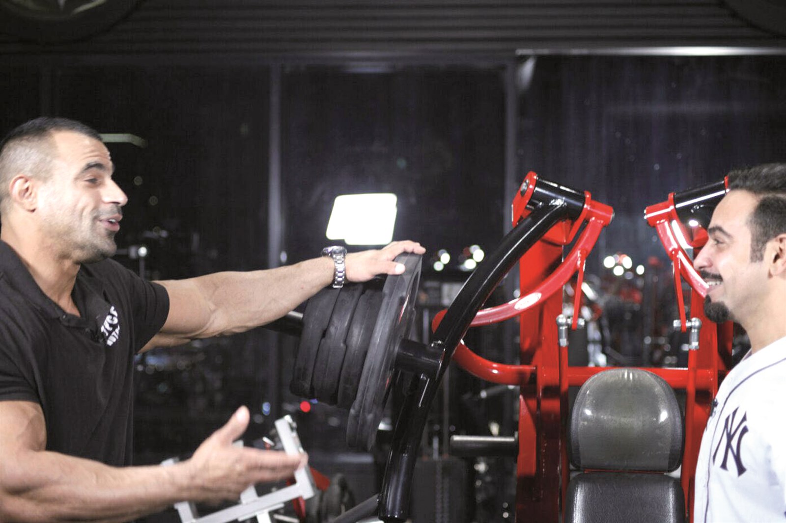 معرفي في أحد برامجه الرياضية