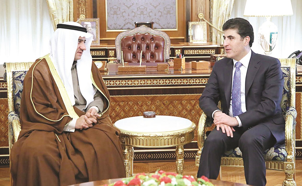 u0631u0626u064au0633 u062du0643u0648u0645u0629 u0643u0631u062fu0633u062au0627u0646 u0627u0644u0639u0631u0627u0642 u062eu0644u0627u0644 u0644u0642u0627u0626u0647 u0645u0639 u0627u0644u0642u0646u0635u0644 u0639u0645u0631 u0627u0644u0643u0646u062fu0631u064a