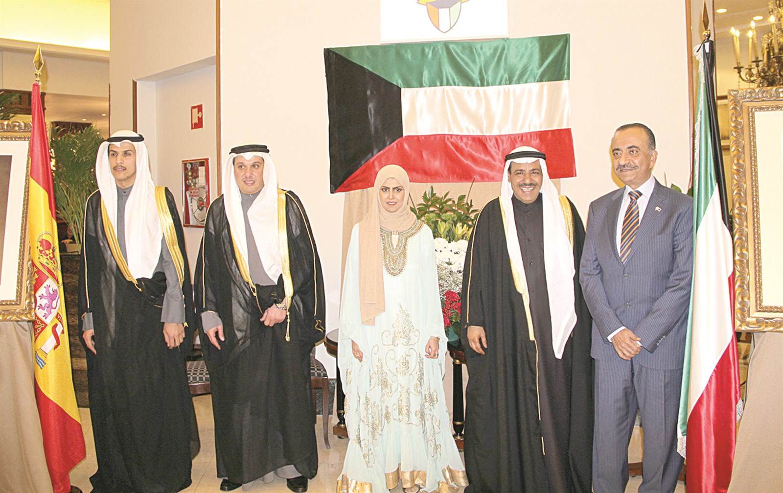 u0623u0639u0636u0627u0621 u0627u0644u0633u0641u0627u0631u0629 u0627u0644u0643u0648u064au062au064au0629 u0641u064a u0625u0633u0628u0627u0646u064au0627 u0641u064a u0627u0633u062au0642u0628u0627u0644 u0627u0644u0645u0647u0646u0626u064au0646