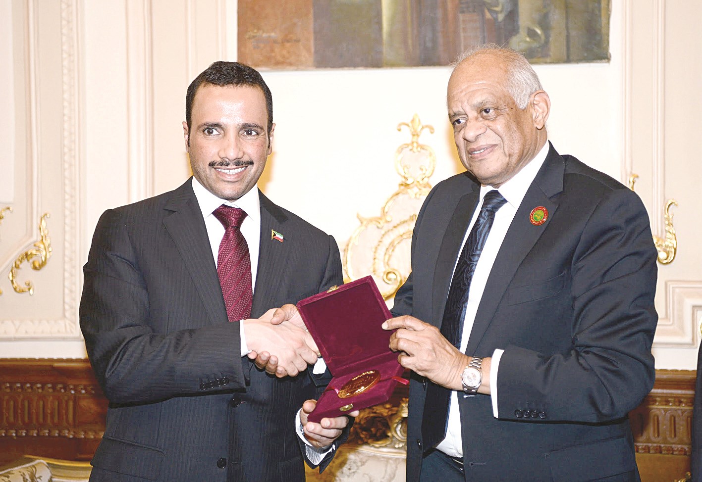 الغانم والدكتورعلي عبدالعال