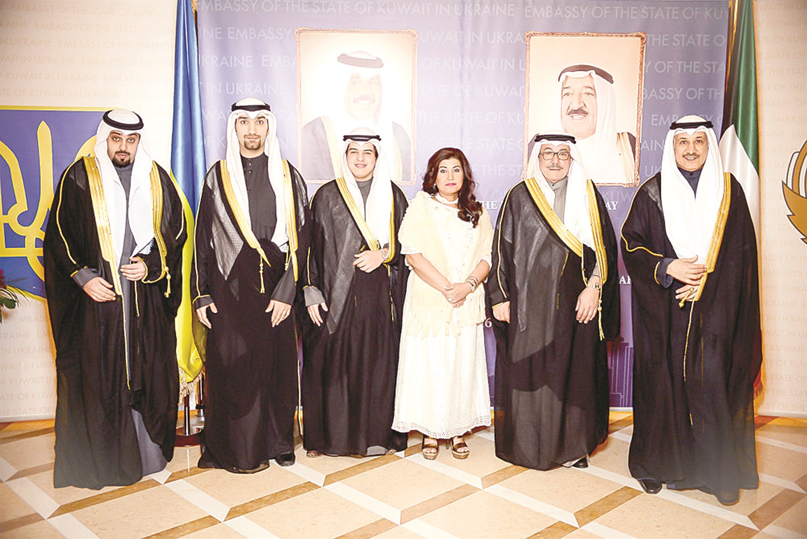 u062cu0627u0646u0628 u0645u0646 u062du0641u0644 u0627u0633u062au0642u0628u0627u0644 u0627u0644u0633u0641u0627u0631u0629 u0644u062fu0649 u0623u0648u0643u0631u0627u0646u064au0627