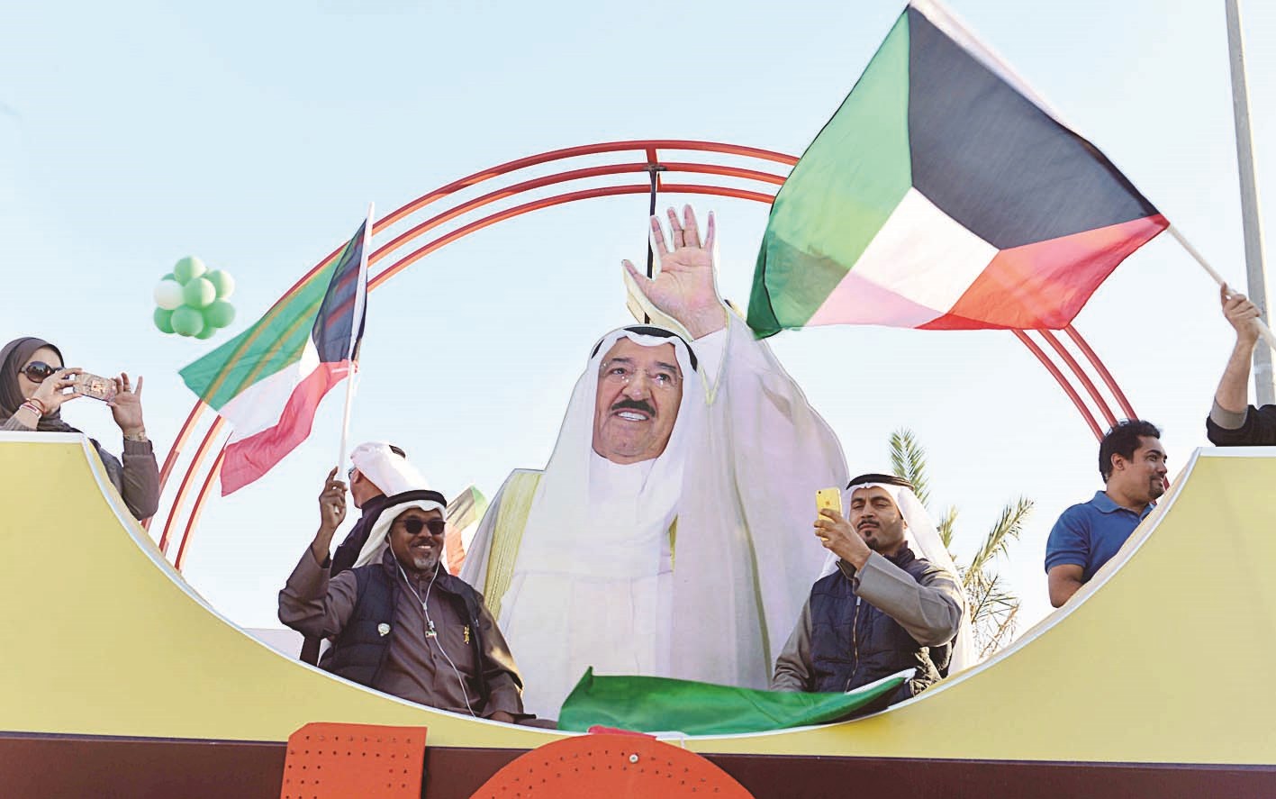 لوحة من الاحتفال (تصوير موسى عياش)