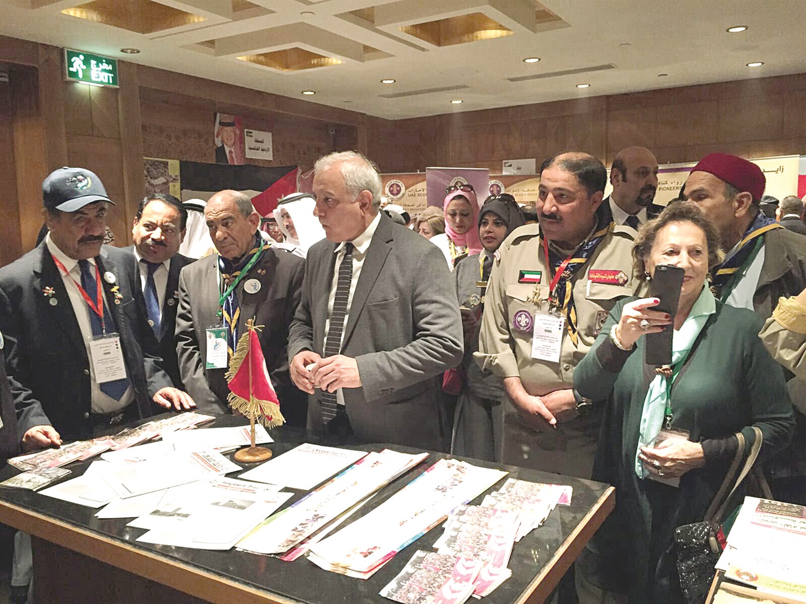 جولة في أجنحة الوفود المشاركة