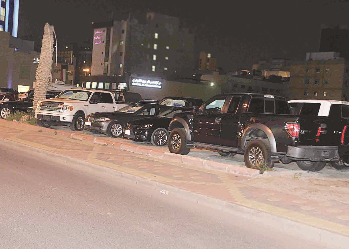 تجاوزات على الأرصفة