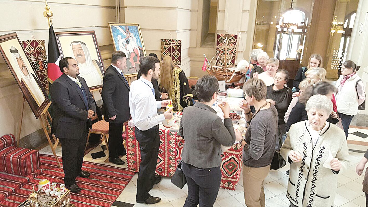 جناح الكويت في أيام الثقافة العربية في بودابست