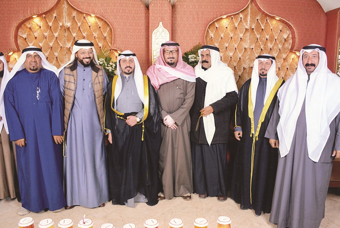 الزميل ناصر الفرحان مهنئاً